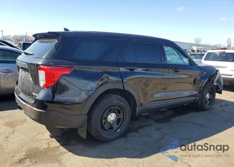 2023 Ford Explorer Police Interceptor z USA, uszkodzony, nr VIN 1FM5K8AB6PGC18049